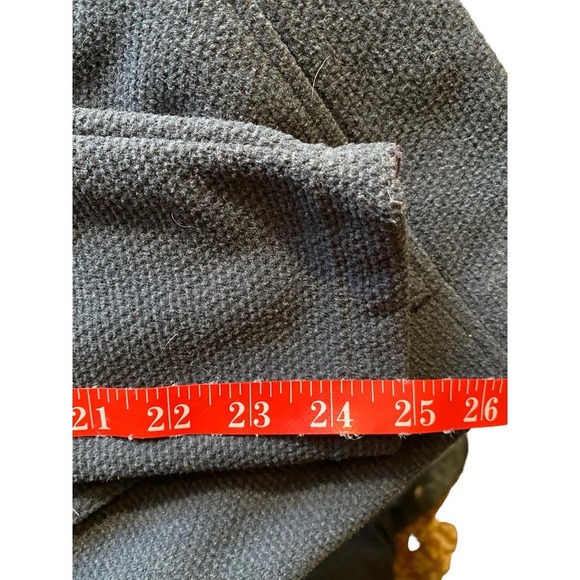 Avalanche Pullover Sz M – Zip Neck, Front Pockets, Dark Gray/Black Hiking Top - Picture 4 of 7